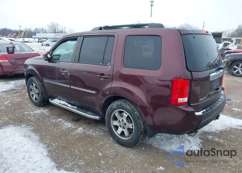 2011 Honda Pilot Touring из США, поврежденный, VIN 5FNYF4H93BB081804